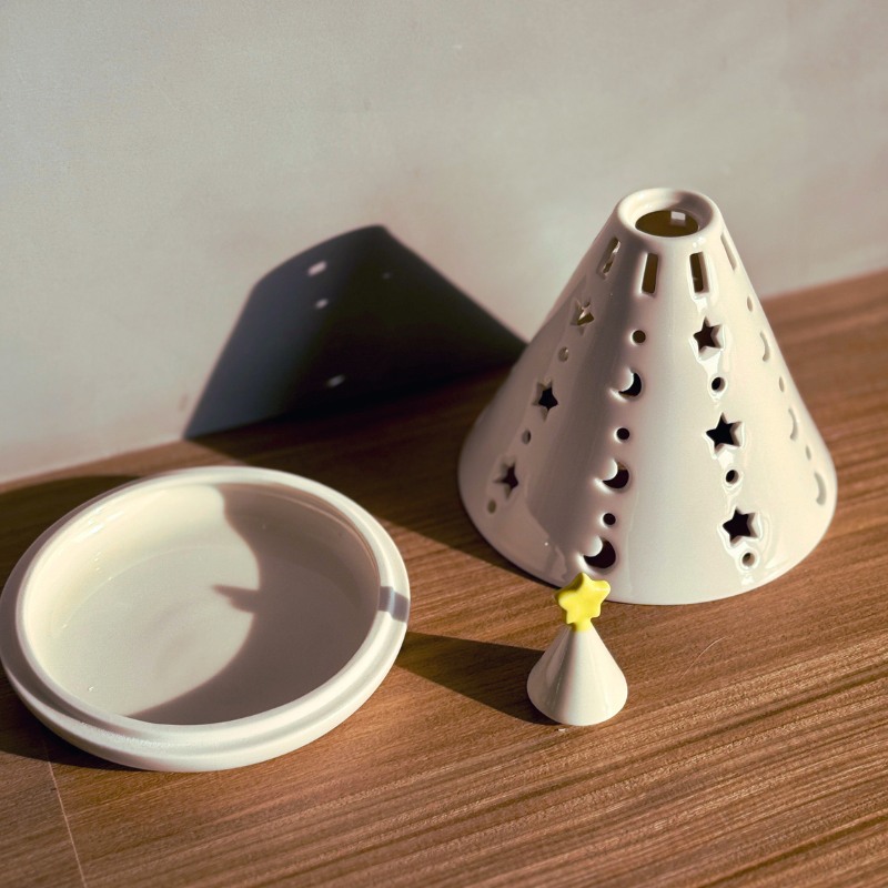 Little Star  - Handmade Ceramic Candle holder