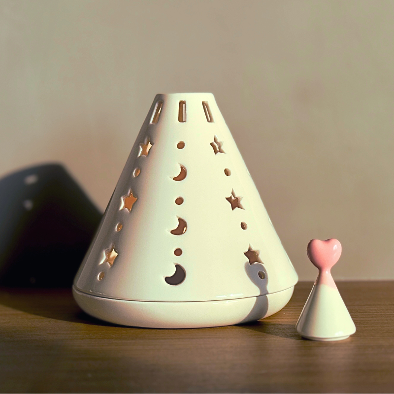 Sweet Heart - Handmade Ceramic Candle holder